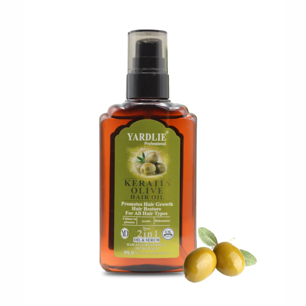 Yardlie Keratin Olive Hair Oil 120ml