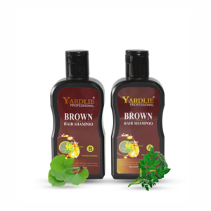 Yardlie Professional Dark Brown Hair Dye Shampoo - 200ml