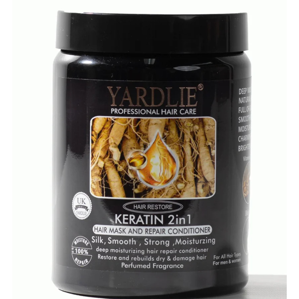 Yardlie Ginseng 2 in 1 Hair Mask - Protein Formula - Image 3