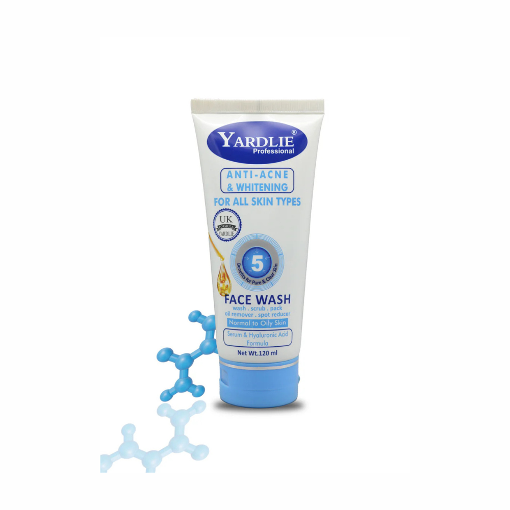 Yardlie Professional Anti Acne & Whitening Face Wash 120ml