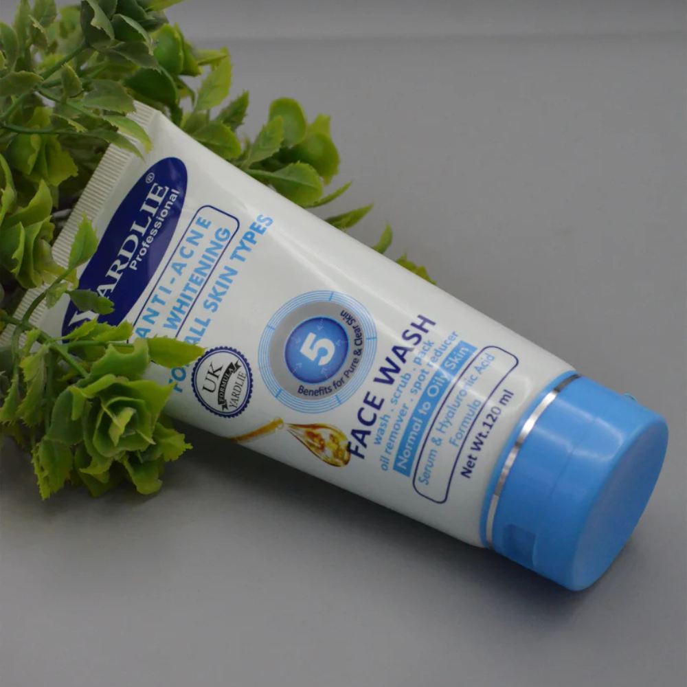 Yardlie Professional Anti Acne & Whitening Face Wash 120ml - Image 2